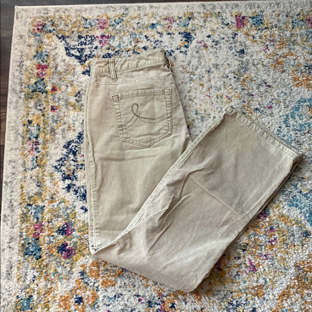 LOFT Beige Casual Pants